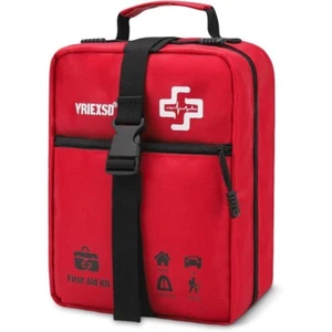 Kit de primeros auxilios grande de 400 piezas kits de emergencia supervivencia bolsa de primeros auxilios médicos - Imagen 1 de 6