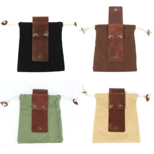 Ledertasche aus gewachstem Canvas Gartengerätetasche Beuteltasche Gartengerätetasche - Bild 1 von 13