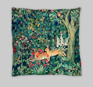 William Morris Style Double Sided Cushion Covers 45x45cm (18x18) - Picture 1 of 2