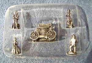 Liberty Falls - Americana Pewter Collection - 1994 - Set of 5 - AH48 - New - Picture 1 of 3