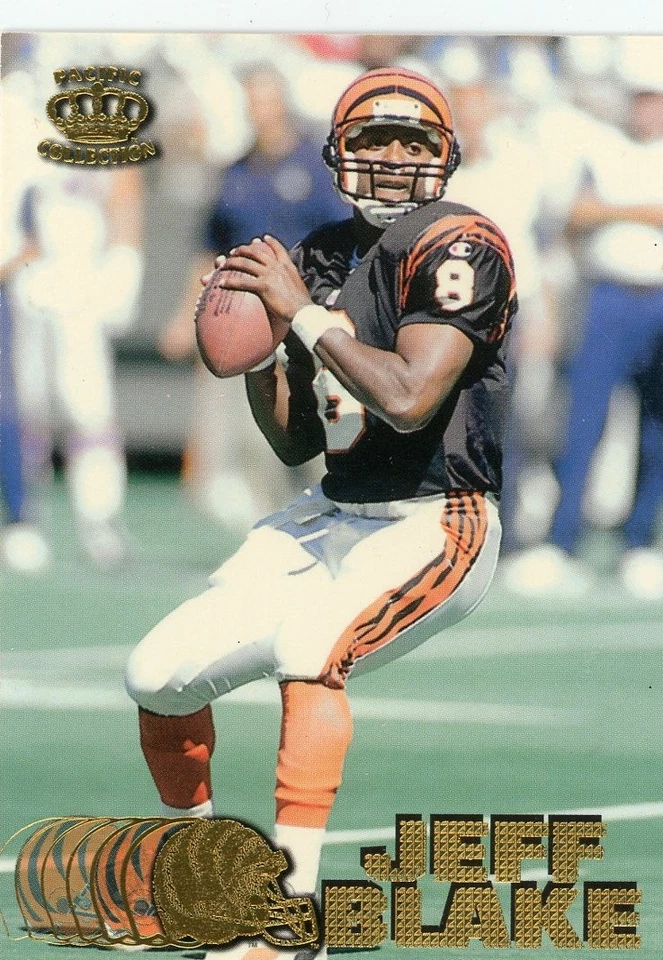 1997 Pacific #85 Jeff Blake Silver Cincinnati Bengals - Image 1 of 1