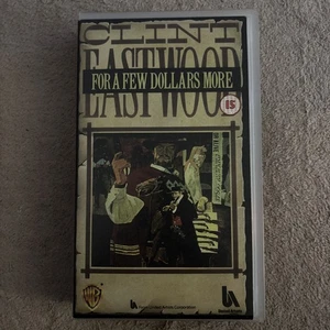 For A Few Dollars More VHS - Very Rare Artwork Version (Clint Eastwood) - Picture 1 of 3