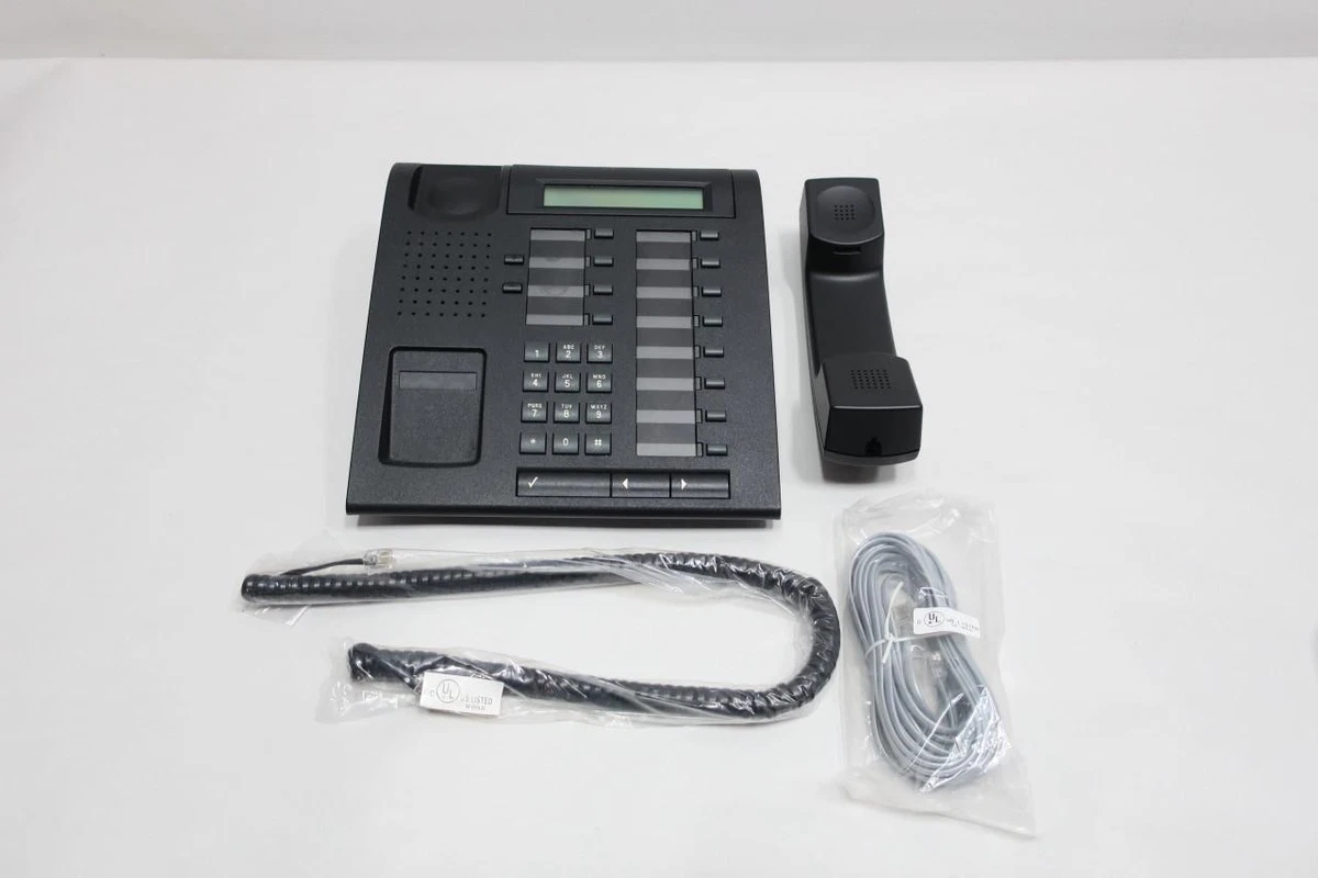 Phone System Siemens Optiset E Advance Plus Black S30817 S7006 A108 2
