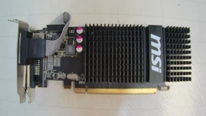 MSI ATI Radeon HD 6450 2GB DDR3 Graphics Card DVI VGA HDMI R6450-2GD3H/LP - Picture 1 of 2