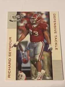2001 Presseausweis SE - Richard Seymour #40 (RC) - Bild 1 von 2