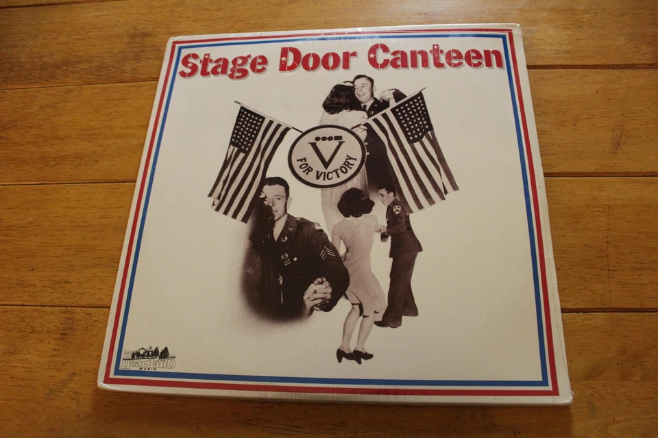 Various Artists Vinyl Record Stage Door Canteen 4 LP Box Set 1987 Heartland New - Image 1 of 2