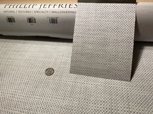 12YD PHILLIP JEFFRIES 9160 Kobe Weave Osaka Bay Paperweave Wallpaper $1140Retail - Picture 1 of 24