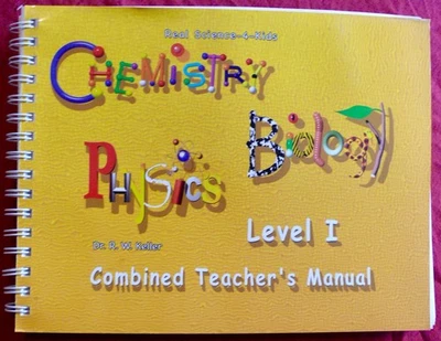 real science 4 kids chemistry biology physics level 1. combined teachers manual - Image 1 of 4