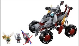 LEGO Legends of CHIMA: Wakz' Pack Tracker (70004) Complete Build + 2 Minifigs