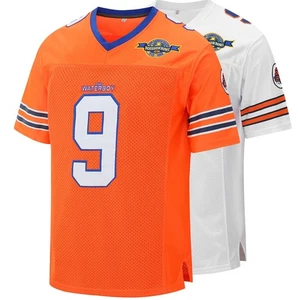 Camiseta de fútbol americano Eway Waterboy, cosida #9 Bobby Boucher 50 aniversario Movi... - Imagen 1 de 8