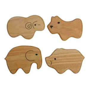 Kaplan Early Learning Suoni Morbidi 4 Scuotitori per Animali in Legno - Foto 1 di 6