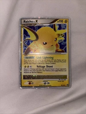 Raichu LV.X 99/100 Stormfront Holo NM🔥 - Image 1 of 3