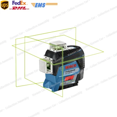 Bosch GLL3‑80 CG Green Line Laser Level Professional with BM1 Wall Mount Plate - Image 1 of 4