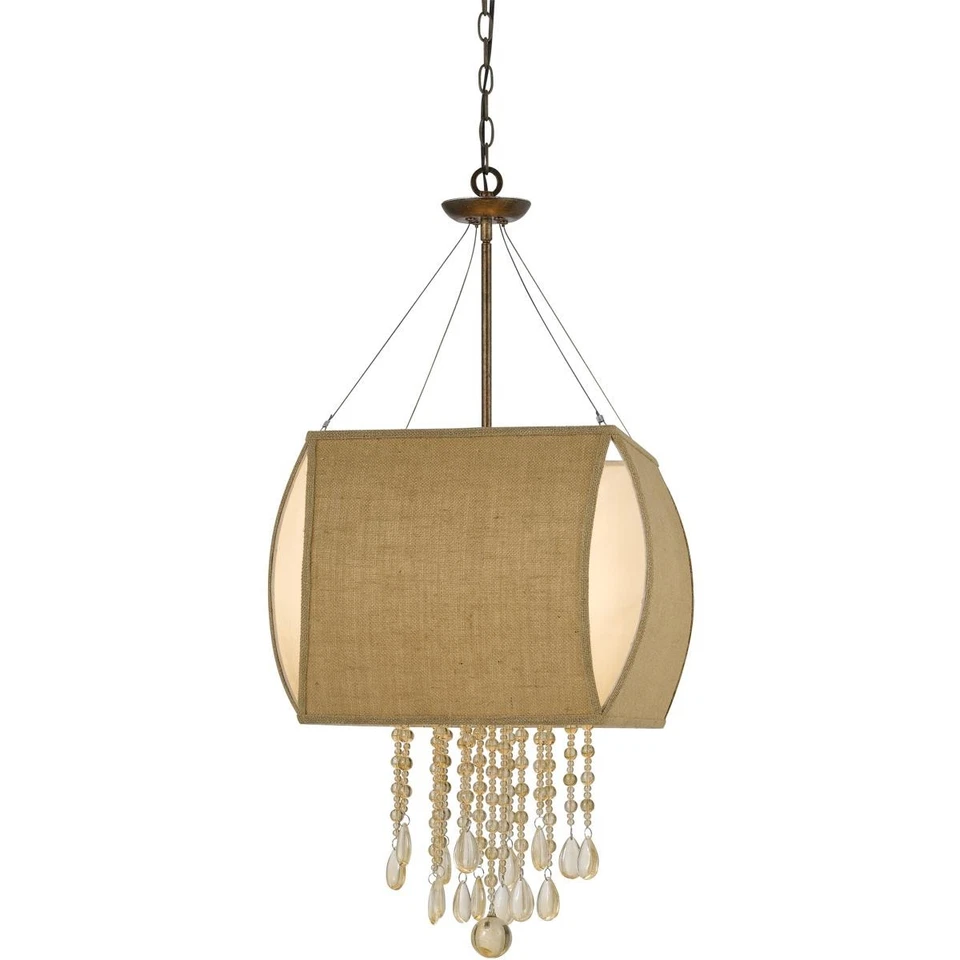 Lámpara de araña de cobre CAL Lighting & Accessories FX-3553/4 Ark Foto 1 de 1