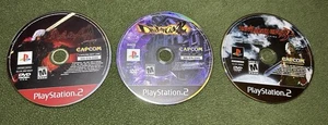 CAPCOM- 2002 Devil May Cry 1-3, Ps2 Collection, Used Tested Disk Only - Picture 1 of 8