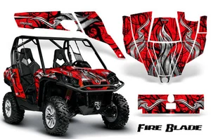CAN-AM COMMANDER 800R 800XT 1000 1000XT 1000X GRAPHICS KIT DECALS STICKERS FBBRR - Picture 1 of 1