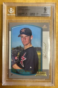 (1) 2000 Bowman GOLD #395 Roy Oswalt RC Rookie BGS 9! SN# 94/99, SUPER RARE! - Picture 1 of 2