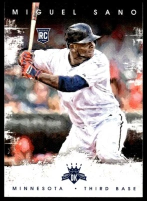 2016 Panini Diamond Kings Miguel Sano Rookie Minnesota Twins #143 R22 - Image 1 of 2