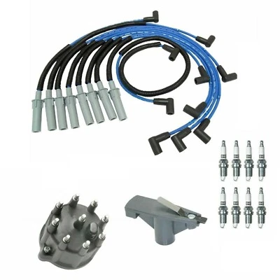 NGK Tune Up Kit Spark Plugs & Cap For Dodge Ram Dakota Durango Magnum 5.2 5.9 V8 - Image 1 of 2