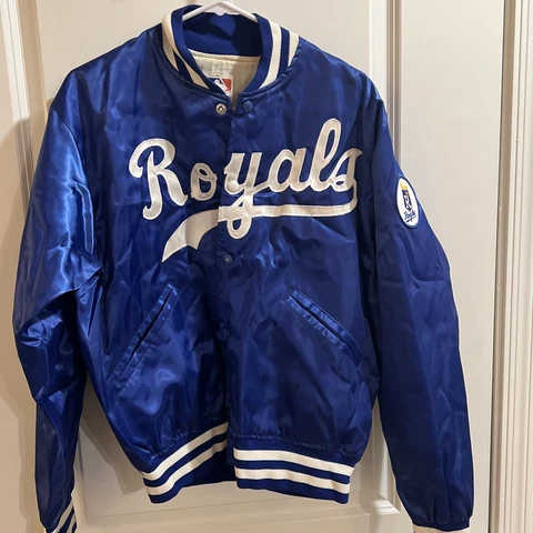 Starter Diamond Collection Vintage Kansas City Royals Jacket Mens Large Coat MLB Cover