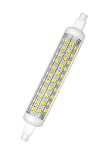 Lampada R7S LED Slim 10W 1380 Lumen d.18 x 118mm anche Dimmer Calda e Neutra - Imagen 1 de 1