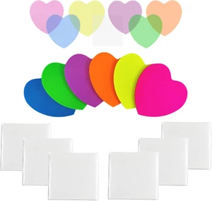 Transparent Sticky Notes Set, 600 Sheets 12 Pads Clear Sticky Notes for Annotati - Picture 1 of 6