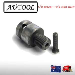 ADAPTADOR controlador de impacto 1/2 unidad a 1/2 mandril de taladro para Panasonic Hilti AEG Ryob - Imagen 1 de 3