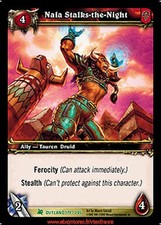 Wow tcg-nala stalks-the-night/outland eng
