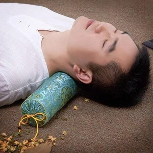 Chinese Traditional Medicine Cervical Pillow Buckwheat Cassia Protecting Neck - Picture 1 of 8