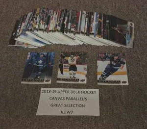 FREDERIK ANDERSEN 2018-19 18-19 UPPER DECK CANVAS PARALLEL #C77 TORONTO - Picture 1 of 1