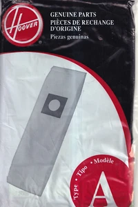 HOOVER TYPE A VACUUM CLEANER BAGS PACKS OF 3 - LOT OF 2PKS  (1B} - Picture 1 of 3