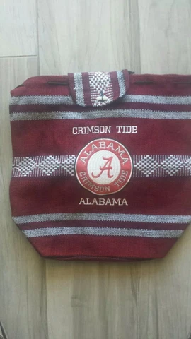 Alabama Crimson Tide Backpack Backstraps& Draw String Nice Cover