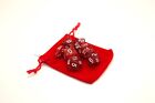 7 Polyhedral Dice Set With Matching Velveteen Bag - D4-D20 For Trpg, D&D, Dnd