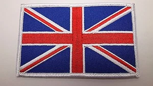 British Flag      EMBROIDERED  PATCH  IRON-OR SEW  - Picture 1 of 1