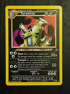 Tyranitar - 31/75 - Pokemon Neo Discovery unbegrenzt seltene Karte WOTC NM - Bild 1 von 2