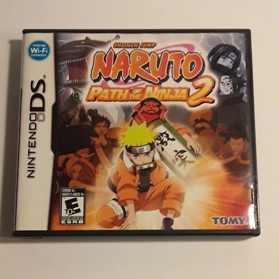 Naruto: Path of the Ninja 2 (Nintendo DS, 2008) CIB Complete in Box  - Image 1 of 3