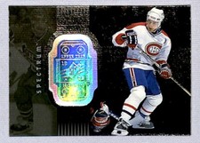 1998-99 SPx Finite Spectrum Mark Recchi /300 #43 Montreal Canadiens