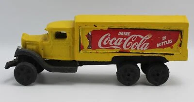 Vintage Reproduction Cast Iron Truck Coca Cola  - Image 1 of 4