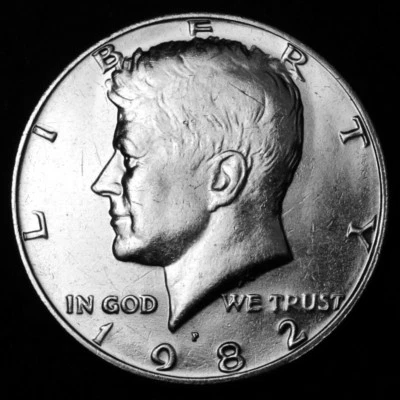 1982 P Kennedy Half Dollar from Bank Roll - Image 1 of 2