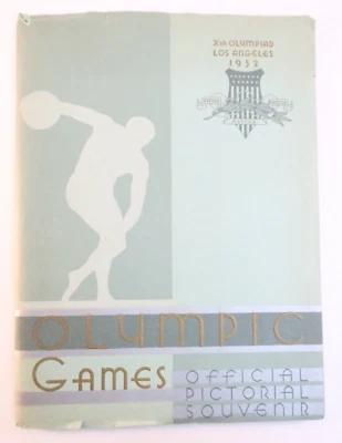 1932 Xth Olympiad Los Angeles Olympic Games Official Pictorial Souvenir Program Foto 1 de 4