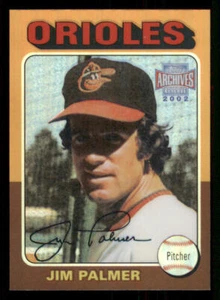 2002 Topps Archives Reserve #34 Jim Palmer 75 - Picture 1 of 2