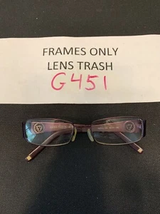 ANNE KLEIN AK 9103 540 PURPLE EYEGLASSES GLASSES METAL FRAME 52-17-135mm G451 - Picture 1 of 6