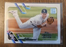 2021 Topps Employee Edition Jon Gray Rare Parallel Card #76 Rockies Rangers