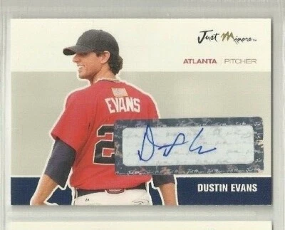 Dustin Evans Auto Rc 2007 Just Minors # JA-13 - Image 1 of 2