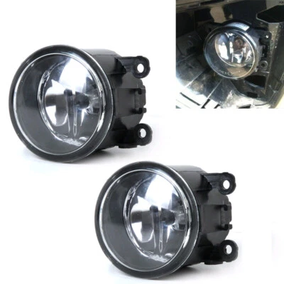 2pcs Drive Side Fog Light Lamp + H11 Bulbs 55w Right & Left Side Car Accessory - Image 1 of 4