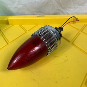 1959 Cadillac Original Taillight Red Lens White Lens Bezel and Electronics