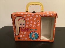 1965 VINTAGE BARBIE SKIPPER SISTER TUTTI PLAY DOLL CARRYING CASE