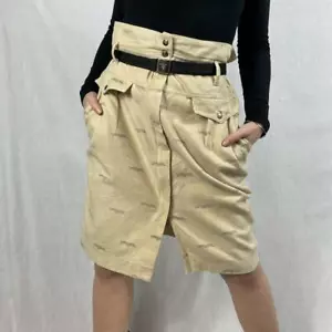 90s Krizia Jeans casual pencil skirt xl made in italy cotton rare - Picture 1 of 4