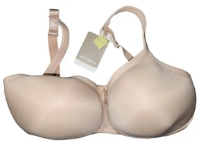 40C Amoena 0674 Lara Non-wired Soft Bra Post Surgery Pocketed Mastectomy Nude  - Picture 1 of 3