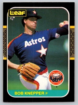 1987 Leaf #249 Bob Knepper - Image 1 of 2